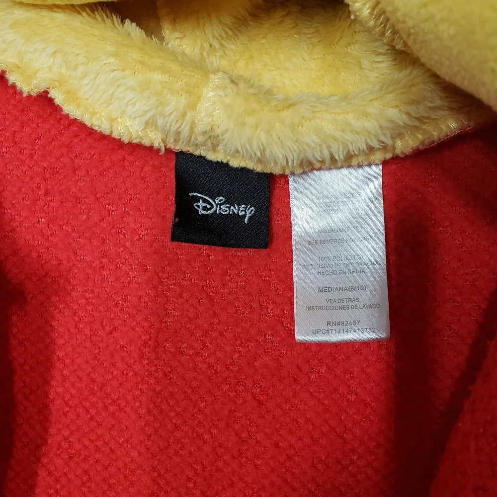 Winnie the Pooh sleeper onesie Pajamas size Medium - Picture 8 of 11